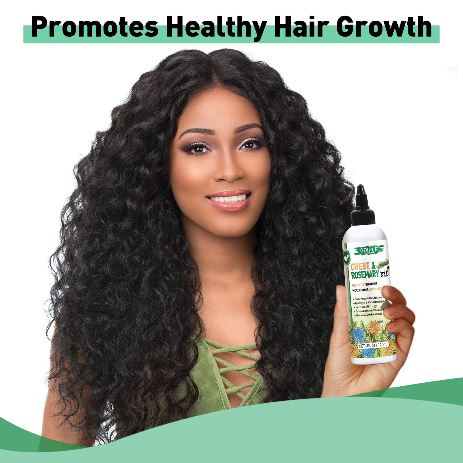 WOZUTUNT All hair types use hair oil shown for versatile conditioning.