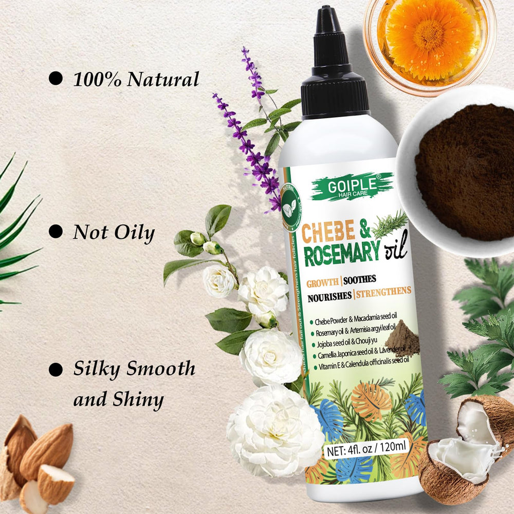 WOZUTUNT Damage repair hair oil application demonstrates soothing scalp relief.