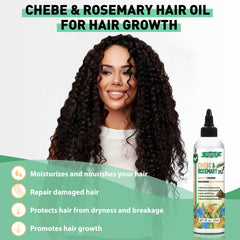 WOZUTUNT Natural oil blend with macadamia and jojoba nourishes and protects hair.