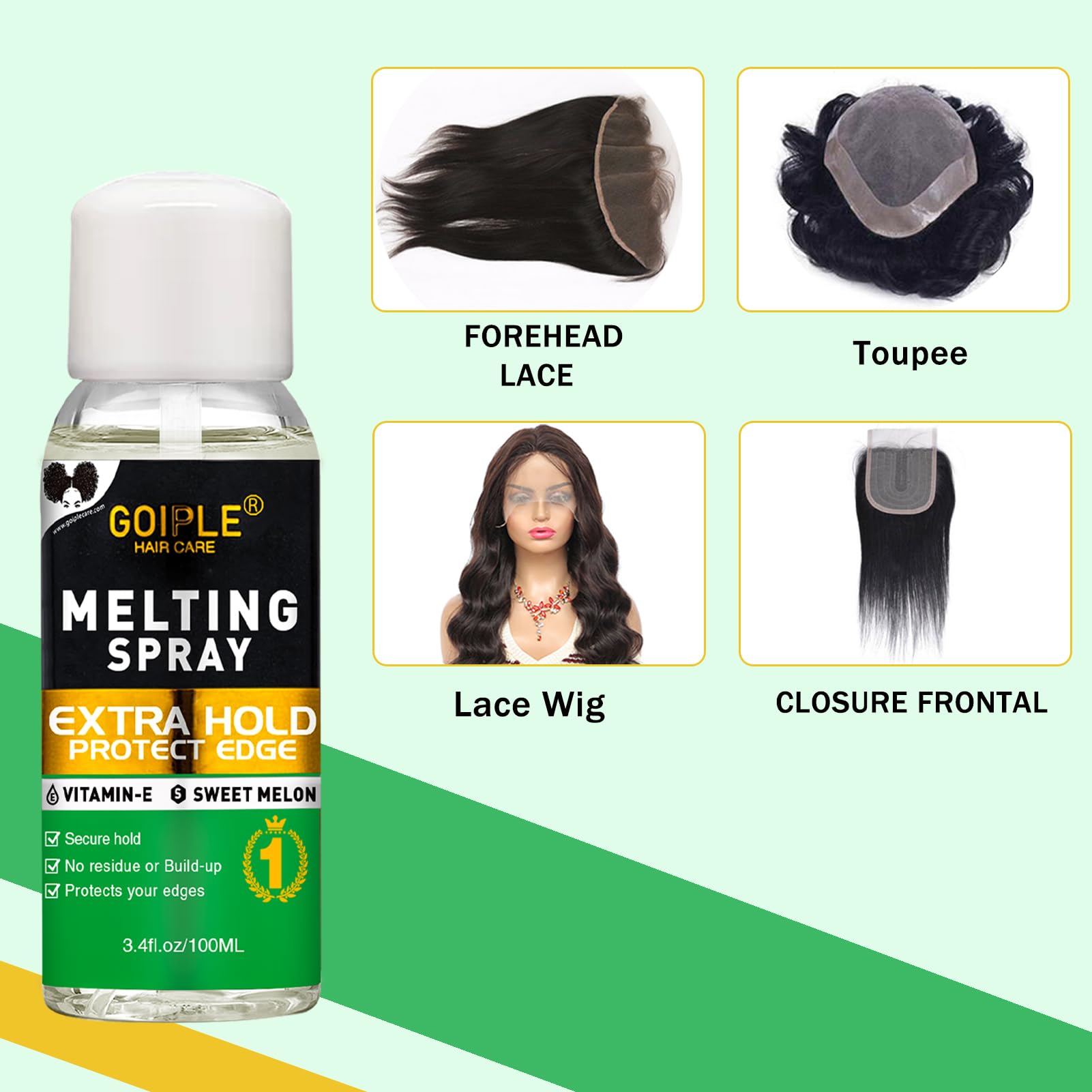 WOZUTUNT natural formula ingredients calm scalp while holding wig edges.
