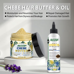 WOZUTUNT Chebe hair care set demonstrates complete nourishment.