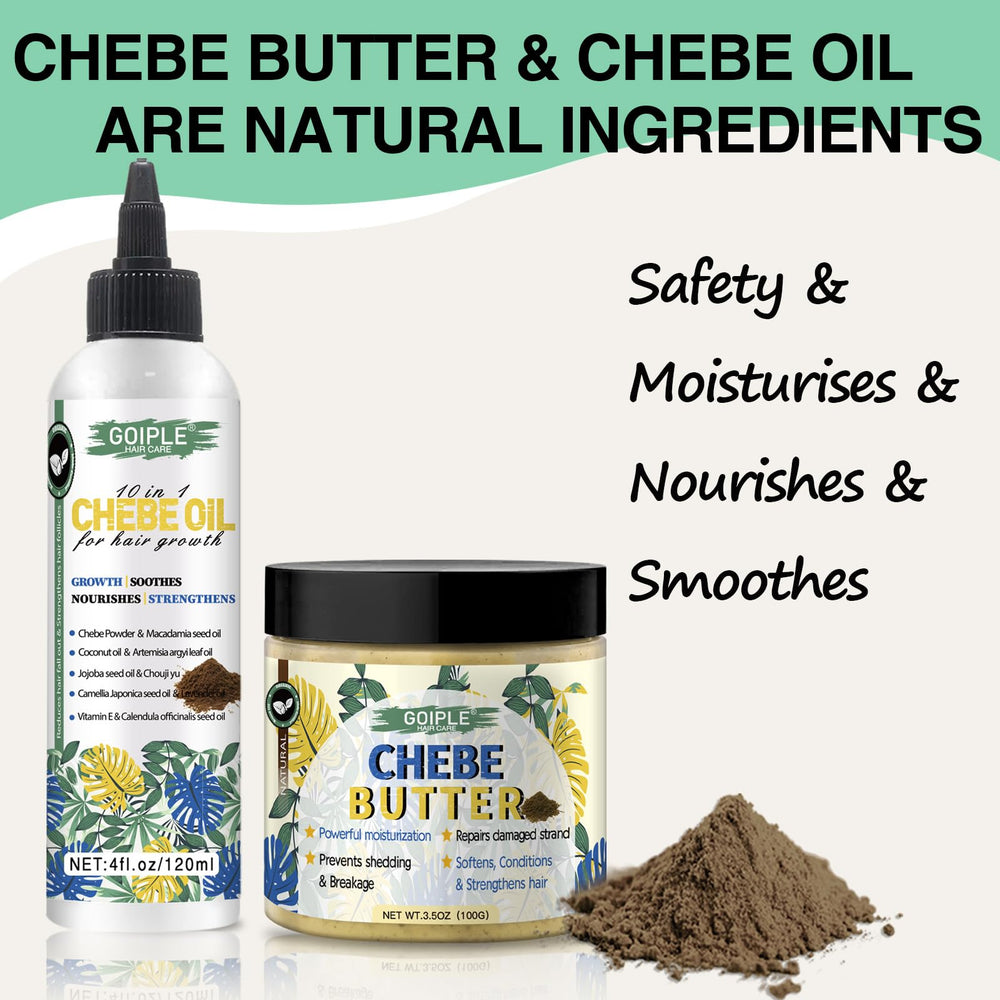 WOZUTUNT Chebe oil and butter closeup emphasizes versatility.