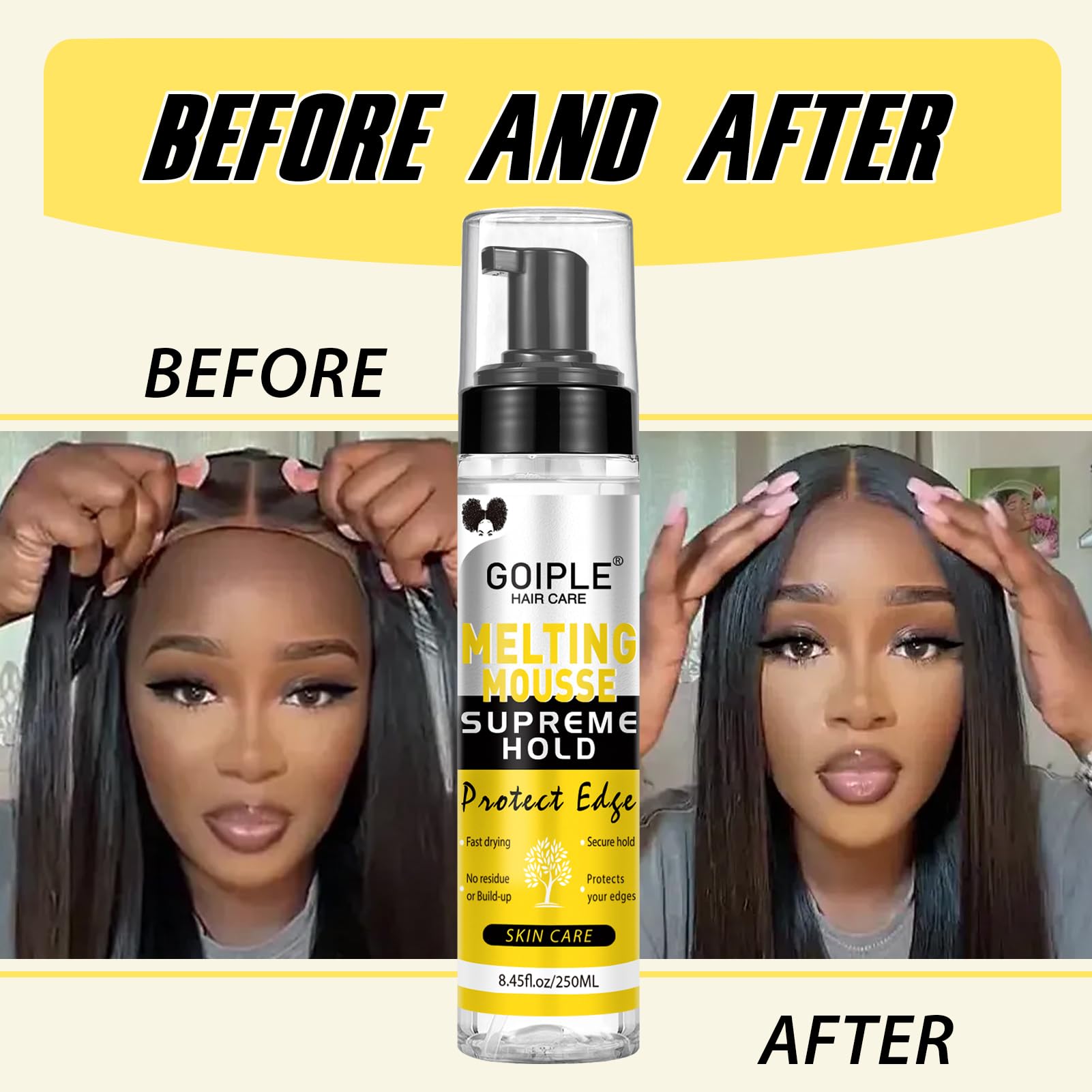 WOZUTUNT Cruelty-Free Vegan Formula supports ethical styling routines.