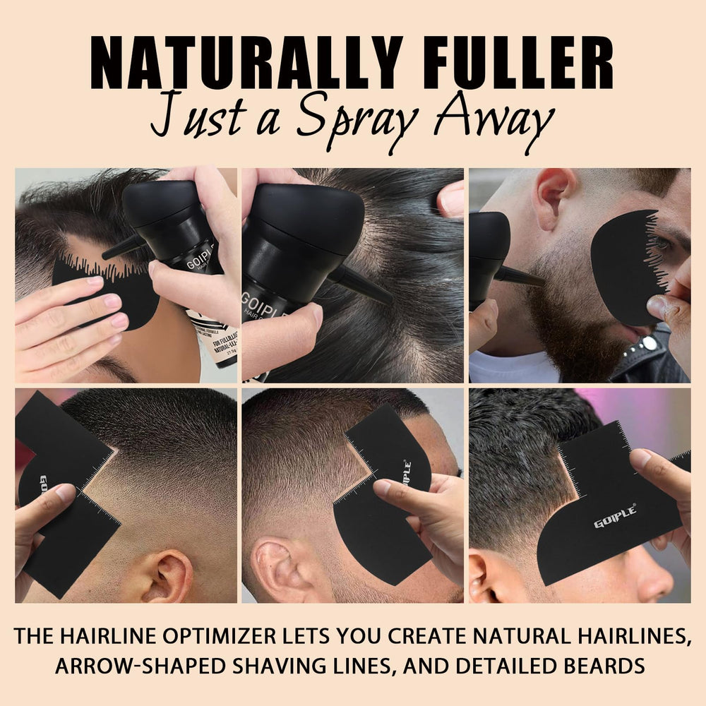 WOZUTUNT beard tools pack complements grooming for cohesive looks.
