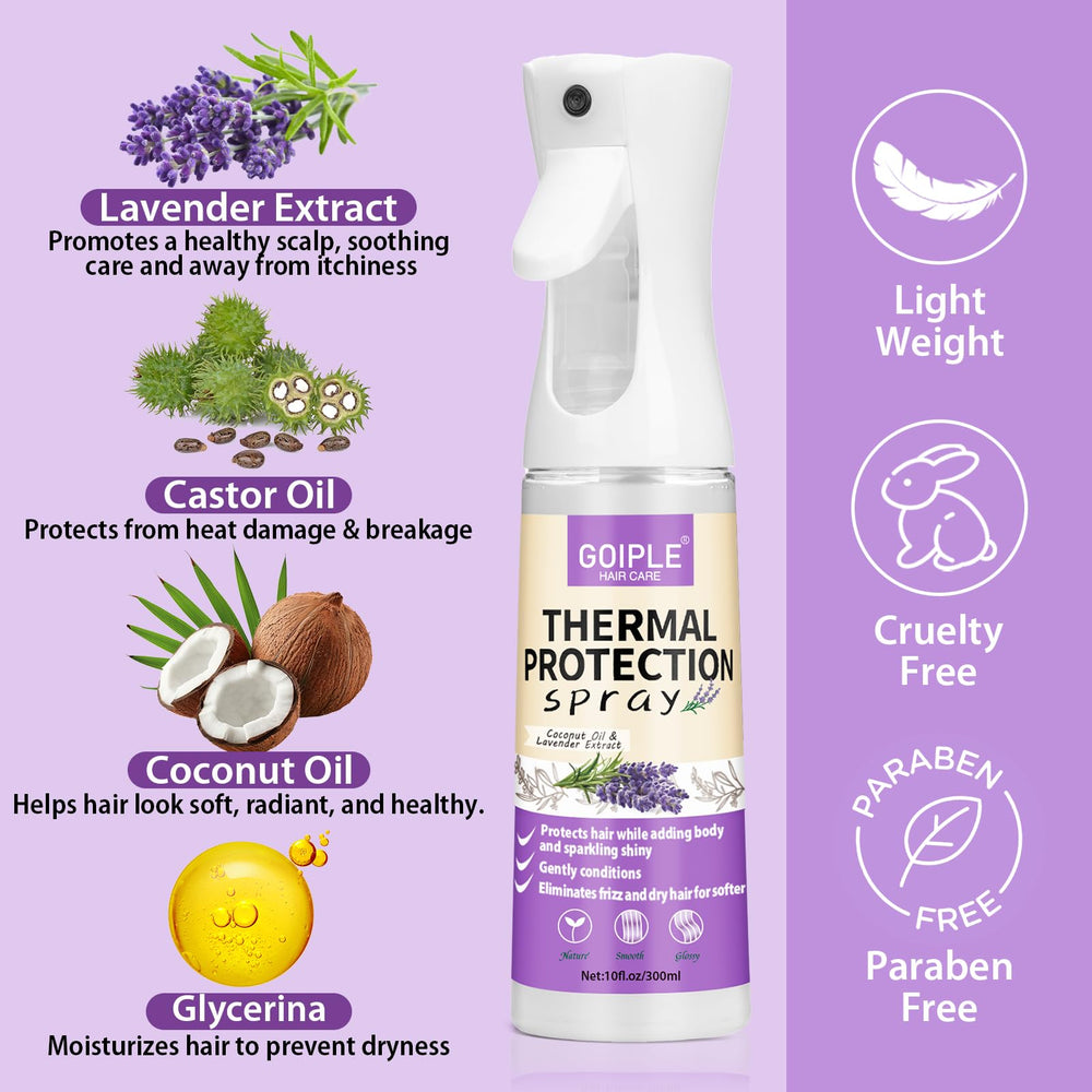 WOZUTUNT lavender coconut formula spray highlighting calming scent and nourishment