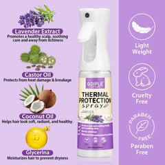 WOZUTUNT lavender coconut formula spray highlighting calming scent and nourishment
