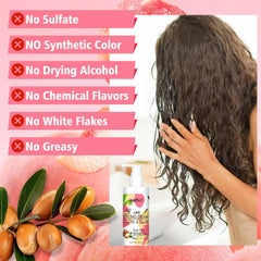 WOZUTUNT keratin-oil serum closeup emphasizing nourishment