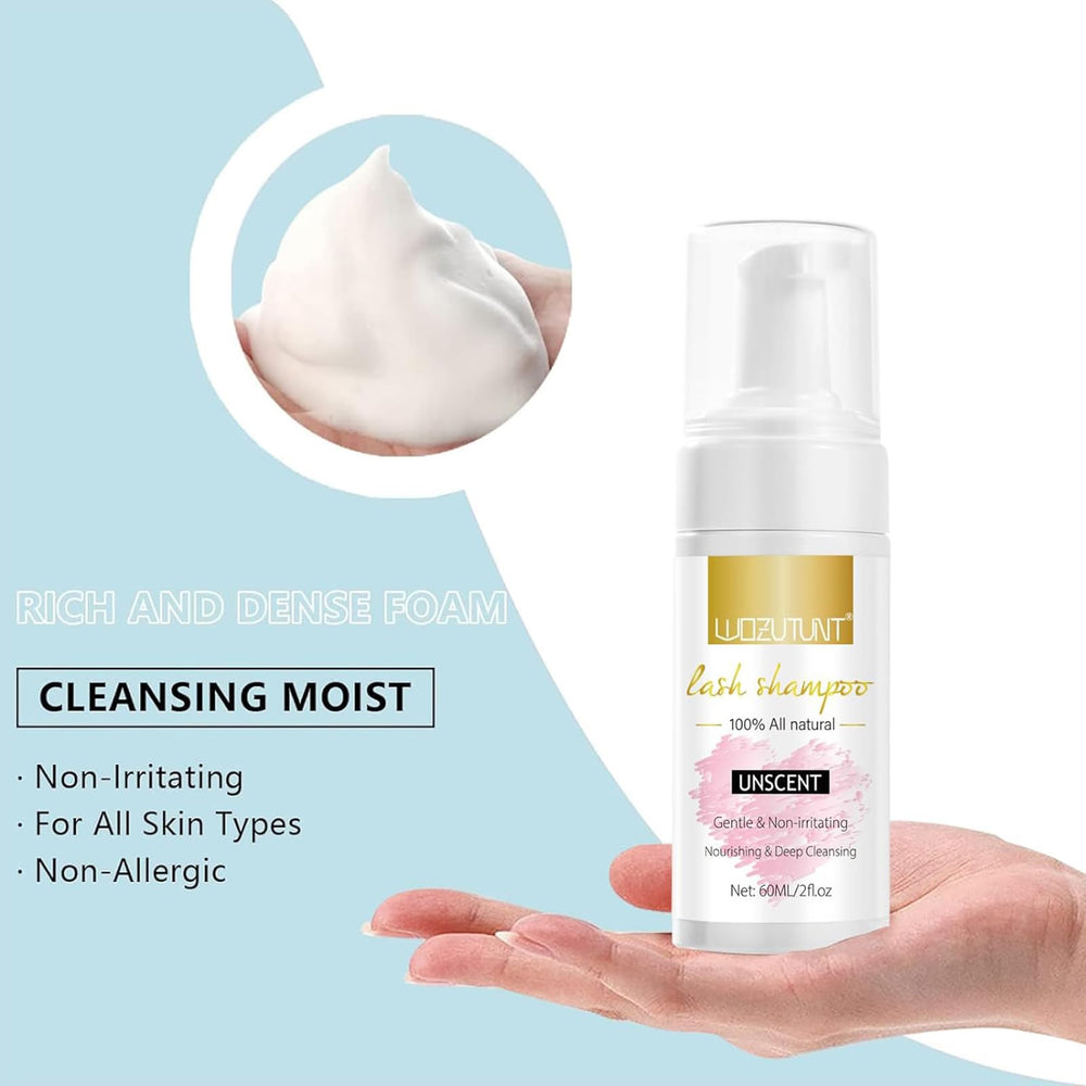 WOZUTUNT mascara brushes aid safe removal of buildup from lashes.