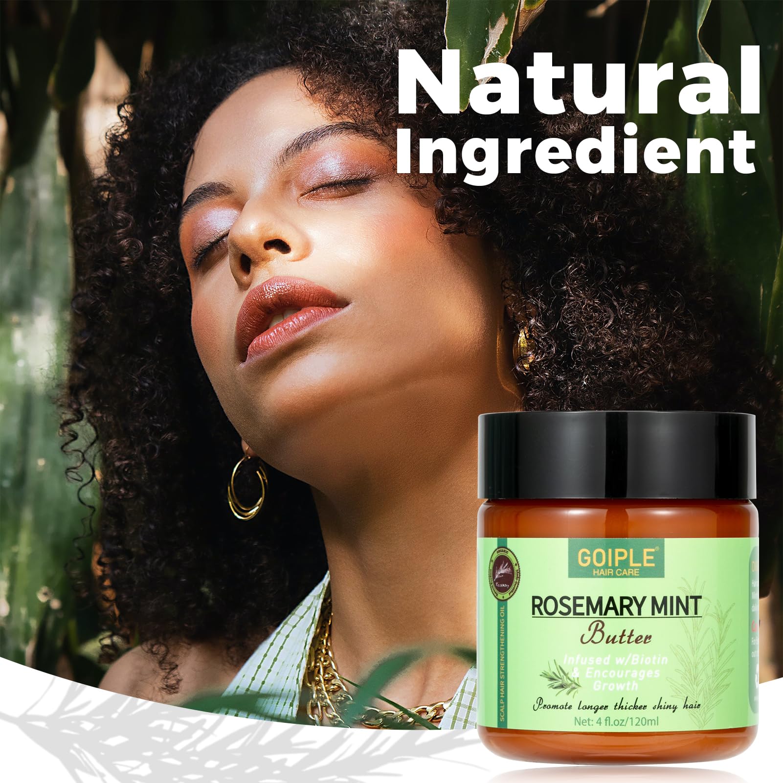 WOZUTUNT Rosemary Mint Butter 4oz size suggests travel-friendly nourishment