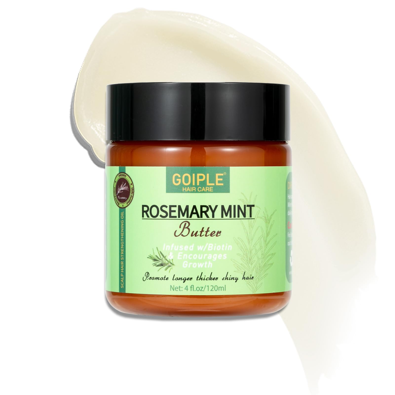 WOZUTUNT Rosemary Mint Butter ingredients showcase natural, plant-based care