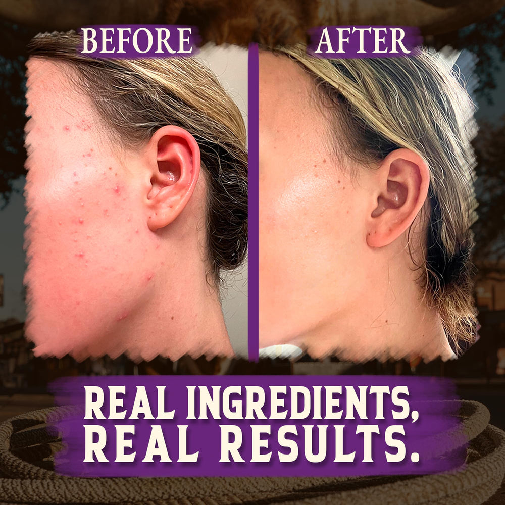 Wrath & Remedy hand applying tallow balm demonstrates easy absorption.