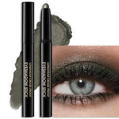 Wugbc Eyeshadow Stick green shimmer swatch for vibrant lids and easy application.