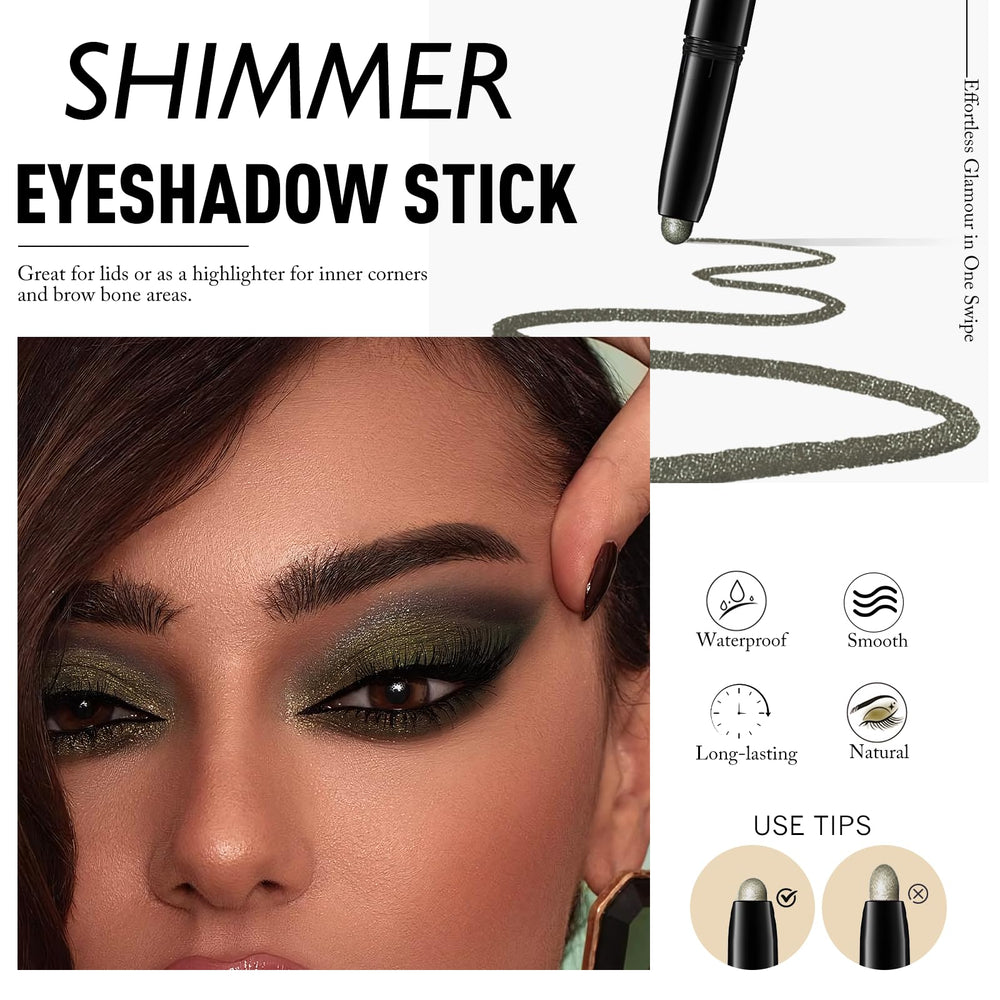 Wugbc Eyeshadow Stick long-wear formula stays vibrant from day to night.