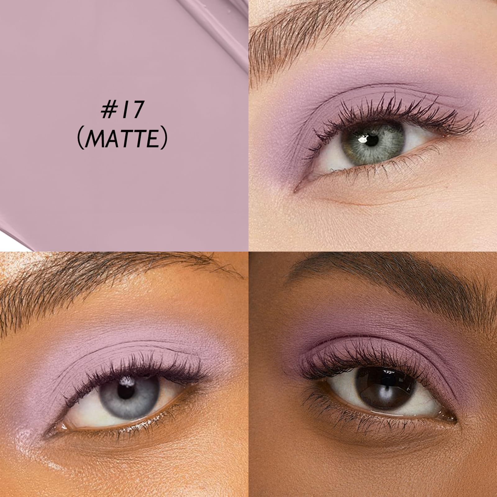 Wugbc Mauve Eyeshadow Stick matte cream finish blends effortlessly