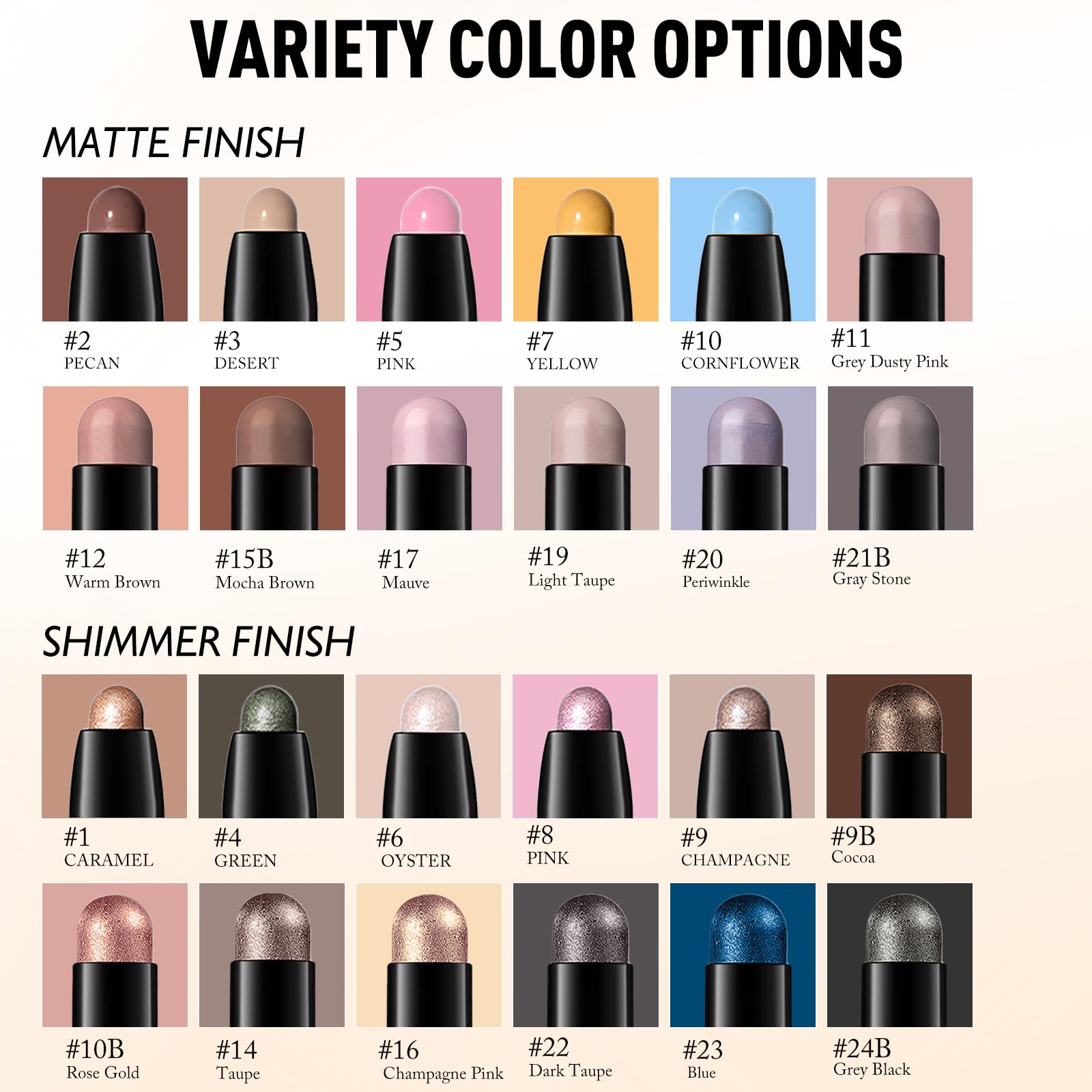 Wugbc Oyster long-wear color stays vibrant through the day