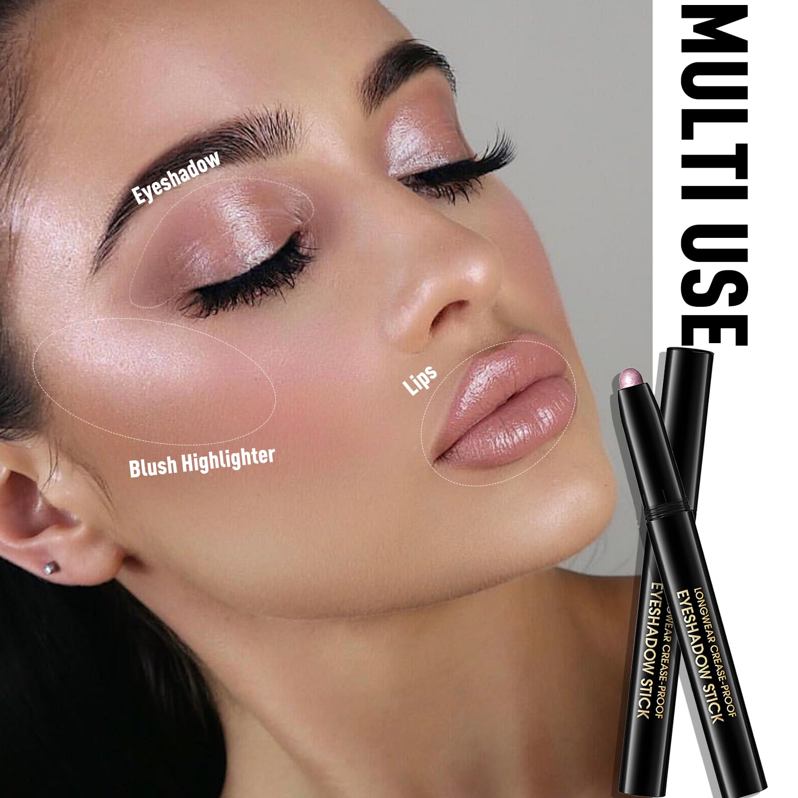 Wugbc Oyster travel-ready design ideal for on-the-go makeup