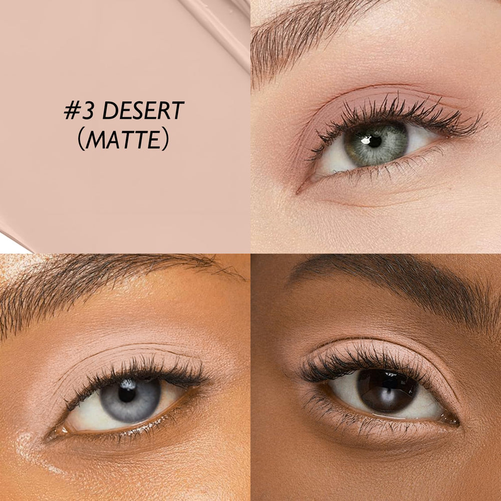 Wugbc Eyeshadow Stick Twist-Up Design enables quick, mess-free application on the go.