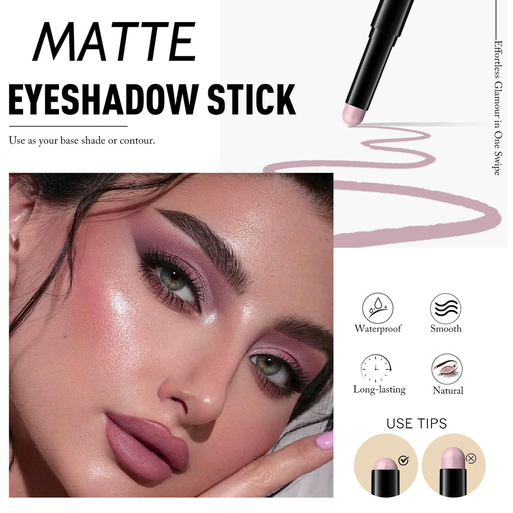 Wugbc Eyeshadow Stick waterproof formula provides long-lasting color