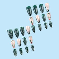 WULIUFLY press-on nails with adhesive tabs for easy application