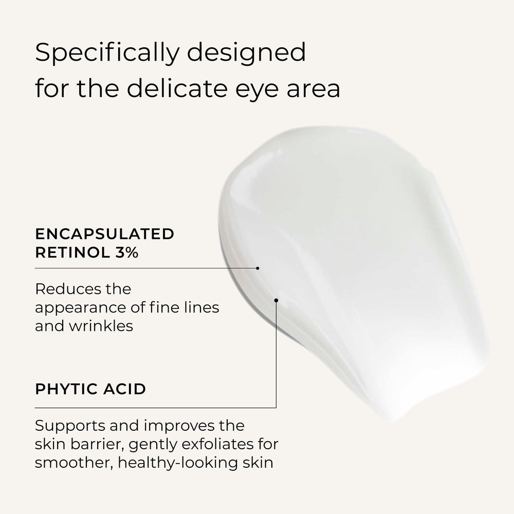 Encapsulated retinol in Wunderlift Night Eye Cream delivers gentle renewal around the eye.