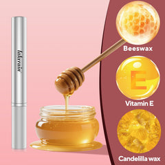 wyihg Honey Lipstick Tinted Lip Balm creamy texture with silky finish on lips.