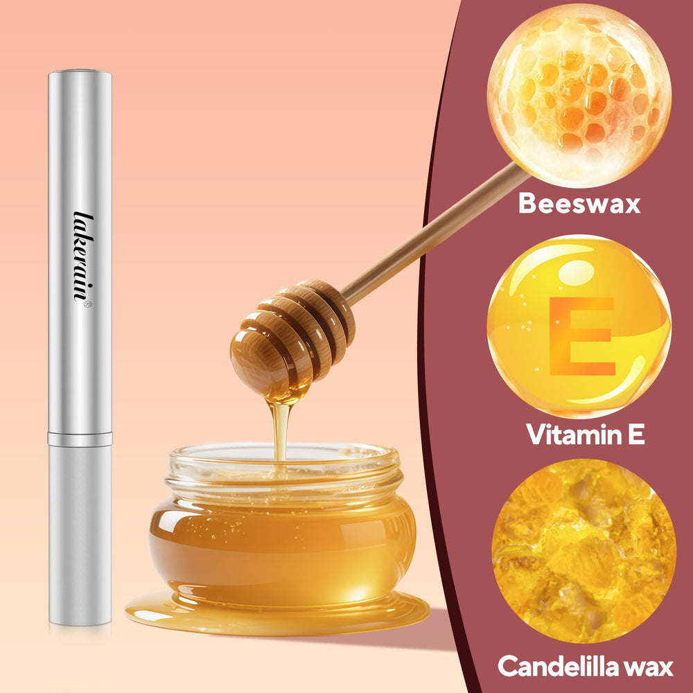 Wyihg Honey Lipstick tinted lip balm black gloss provides a touch of cherry tint and radiance
