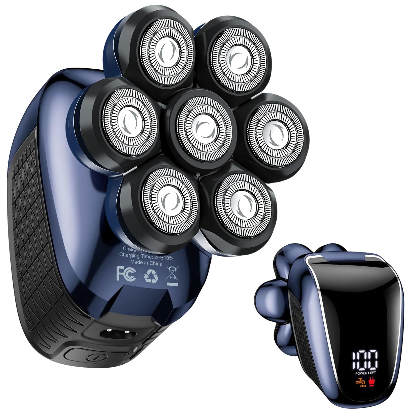 Wyklaus head shaver with 7D floating head for fast, comfortable bald styling.