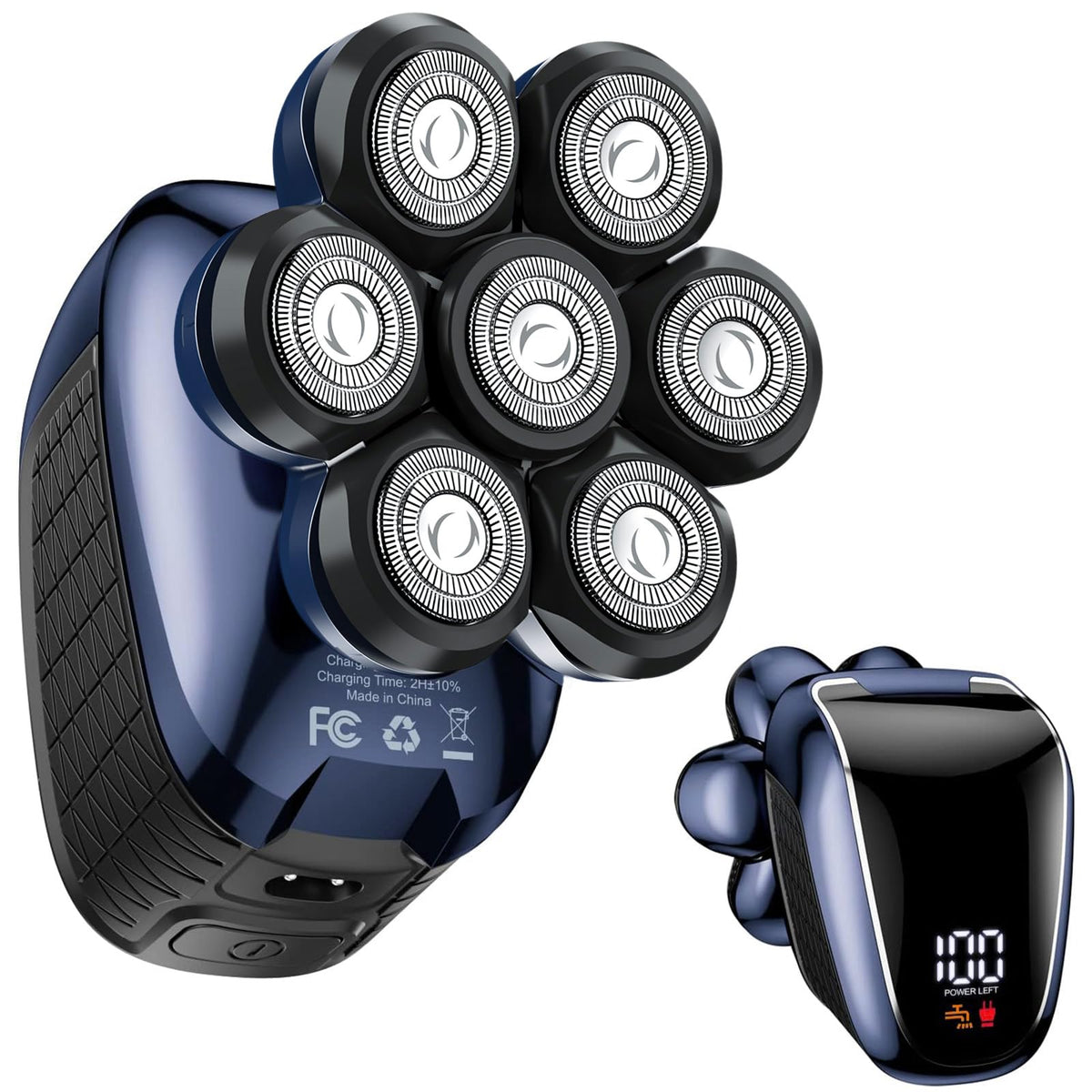 Wyklaus head shaver with 7D floating head for fast, comfortable bald styling.