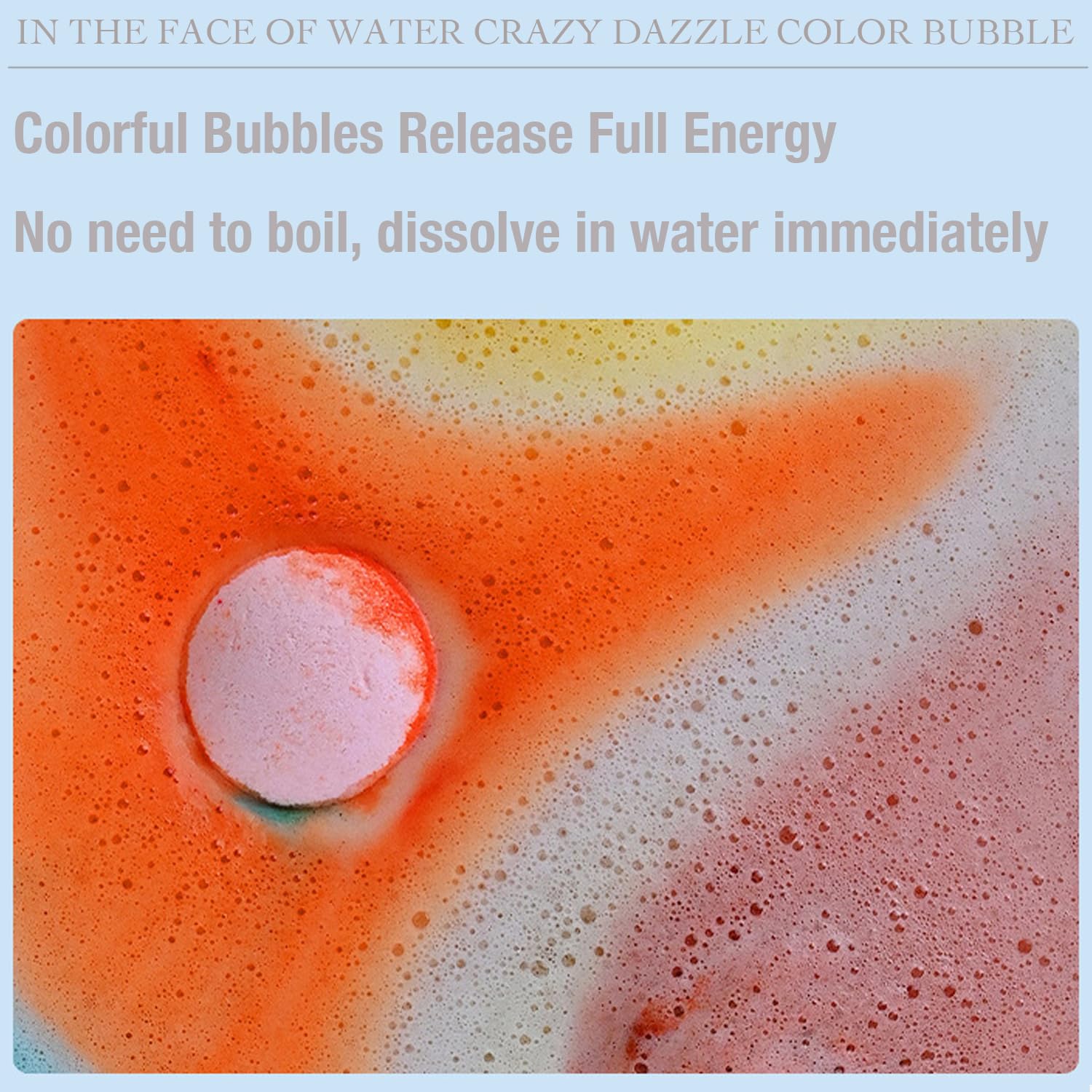 WYNK bath bombs leave a soft skin finish after bath time.
