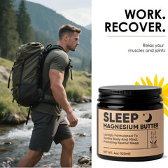 WZI Magnesium Butter Lavender aroma illustrating calming bedtime scent