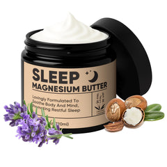 WZI Magnesium Butter Sleep jar ideal for nighttime leg and feet relaxation