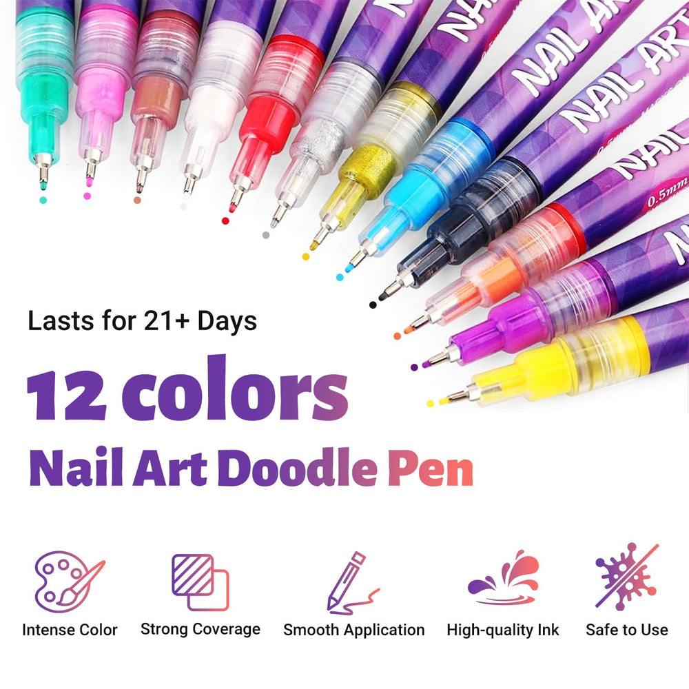 XBLZL Vibrant color palette offers versatile seasonal nail art options.