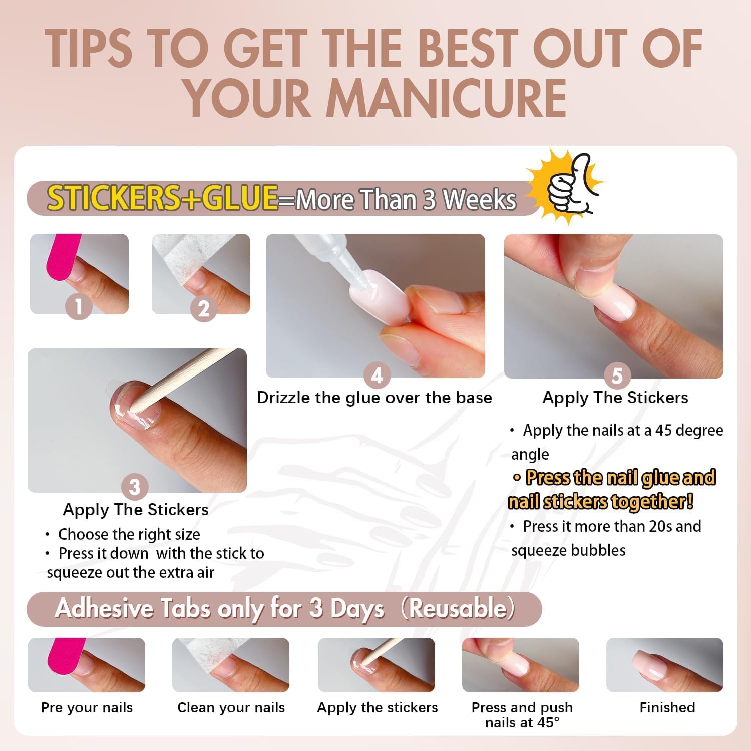 XCREANDO salon-quality press-on nails for salon-like results.