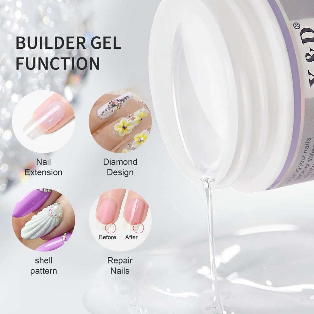 X&D nail extension forms delivering crease-free shaping and secure fit.