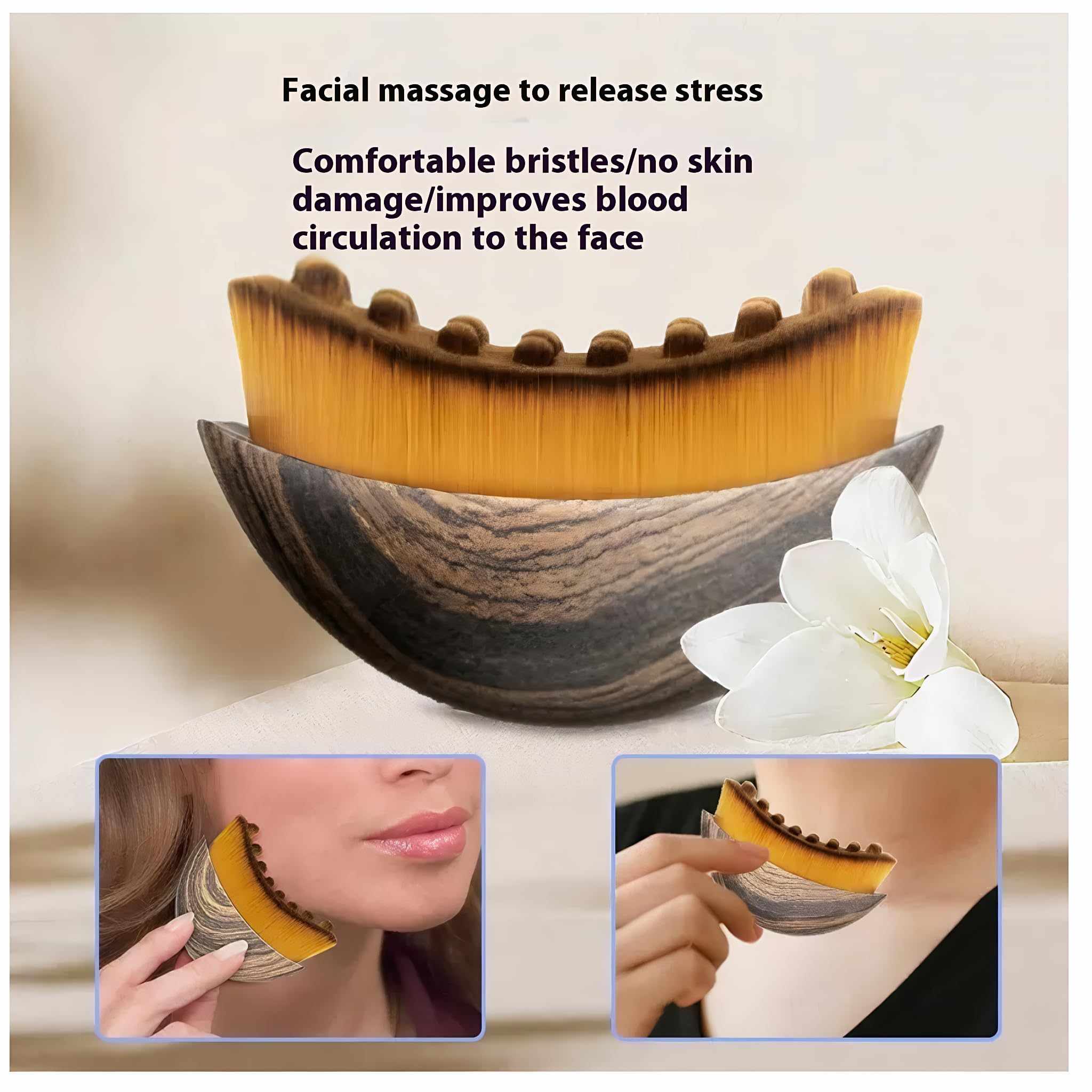 Xdkyzrs massage action relaxes facial muscles and supports better product absorption.