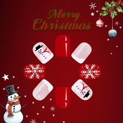 Xenophoer glitter sequins nail art for quick holiday sparkle and wear