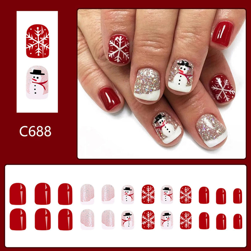 Xenophoer jelly glue and stick-on nails kit for fast-dry application
