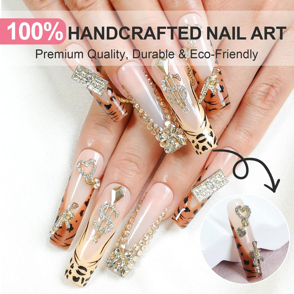 XGV easy application adhesive pads shown for quick at home manicures