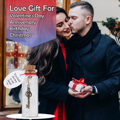 XHDAI handcrafted anniversary jar presents a timeless keepsake for couples