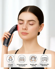 XIAOCHI lift mode works on delicate areas for a brighter complexion.