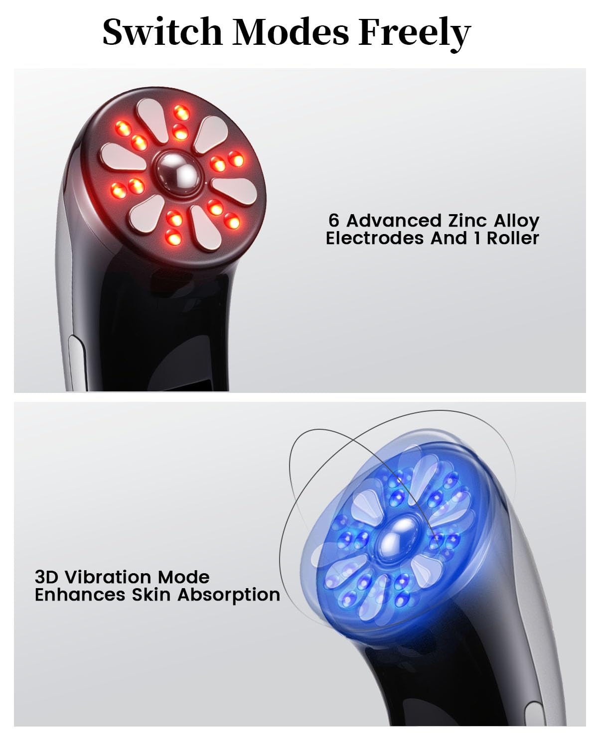 XIAOCHI ergonomic design supports comfortable sessions across skin types.