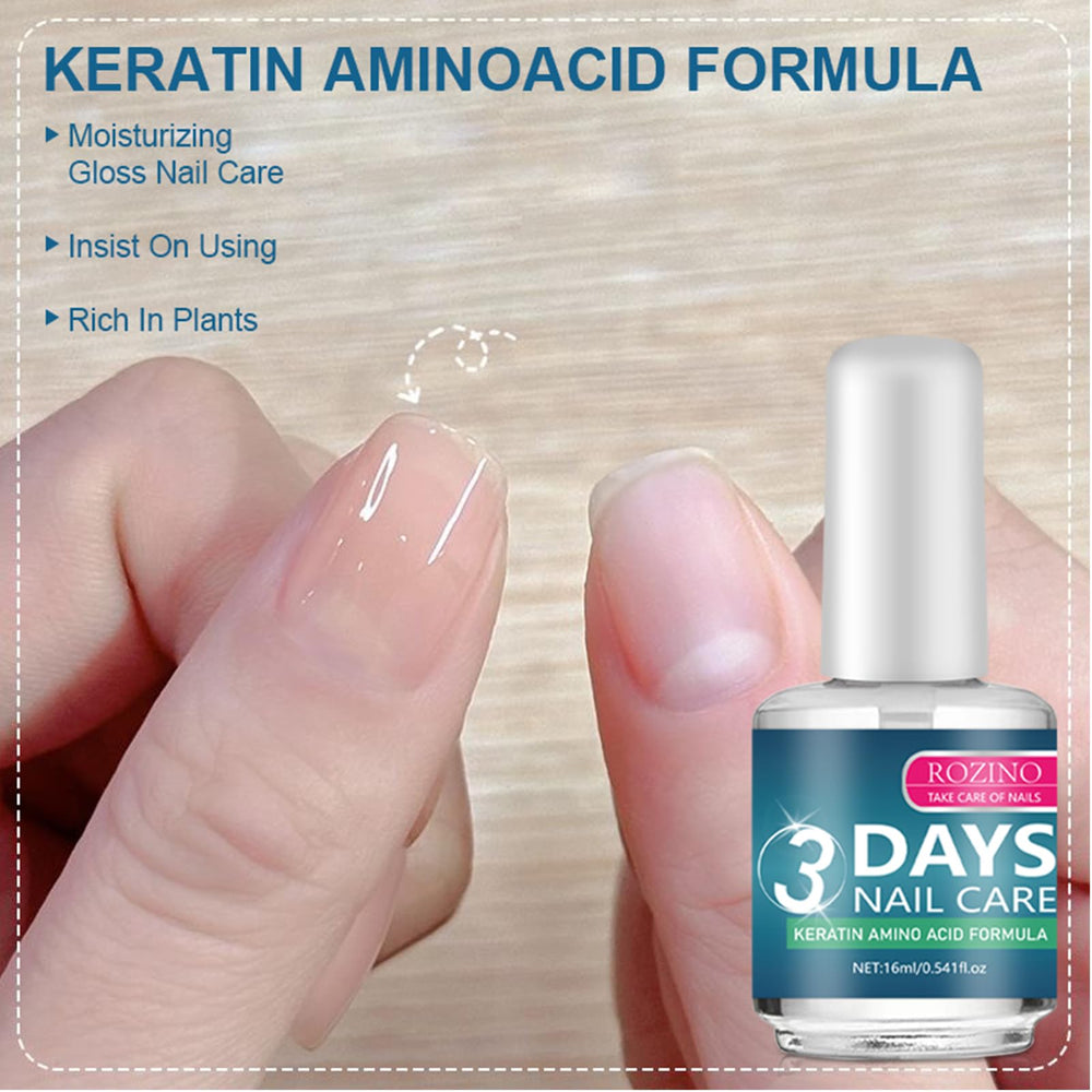 xiaoks nails before and after use suggesting improved appearance