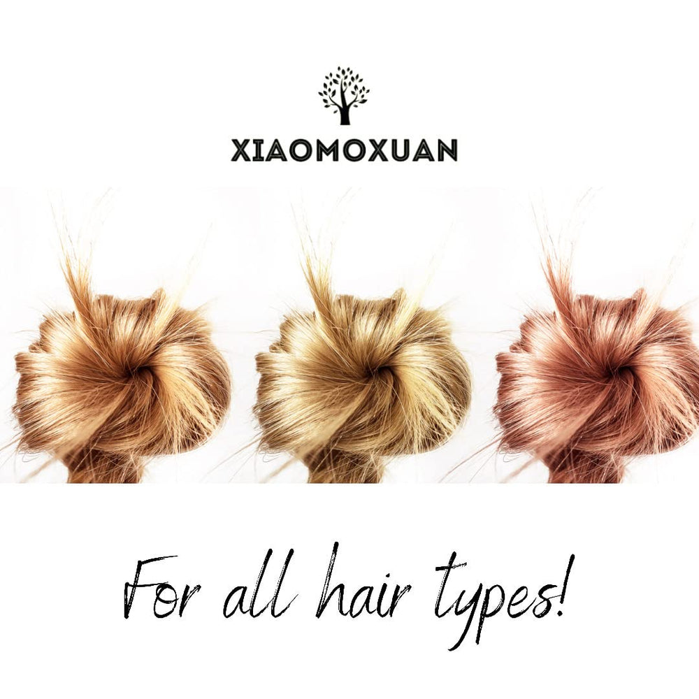 Xiaomoxuan heat protection label associated with hydrating mask benefits.