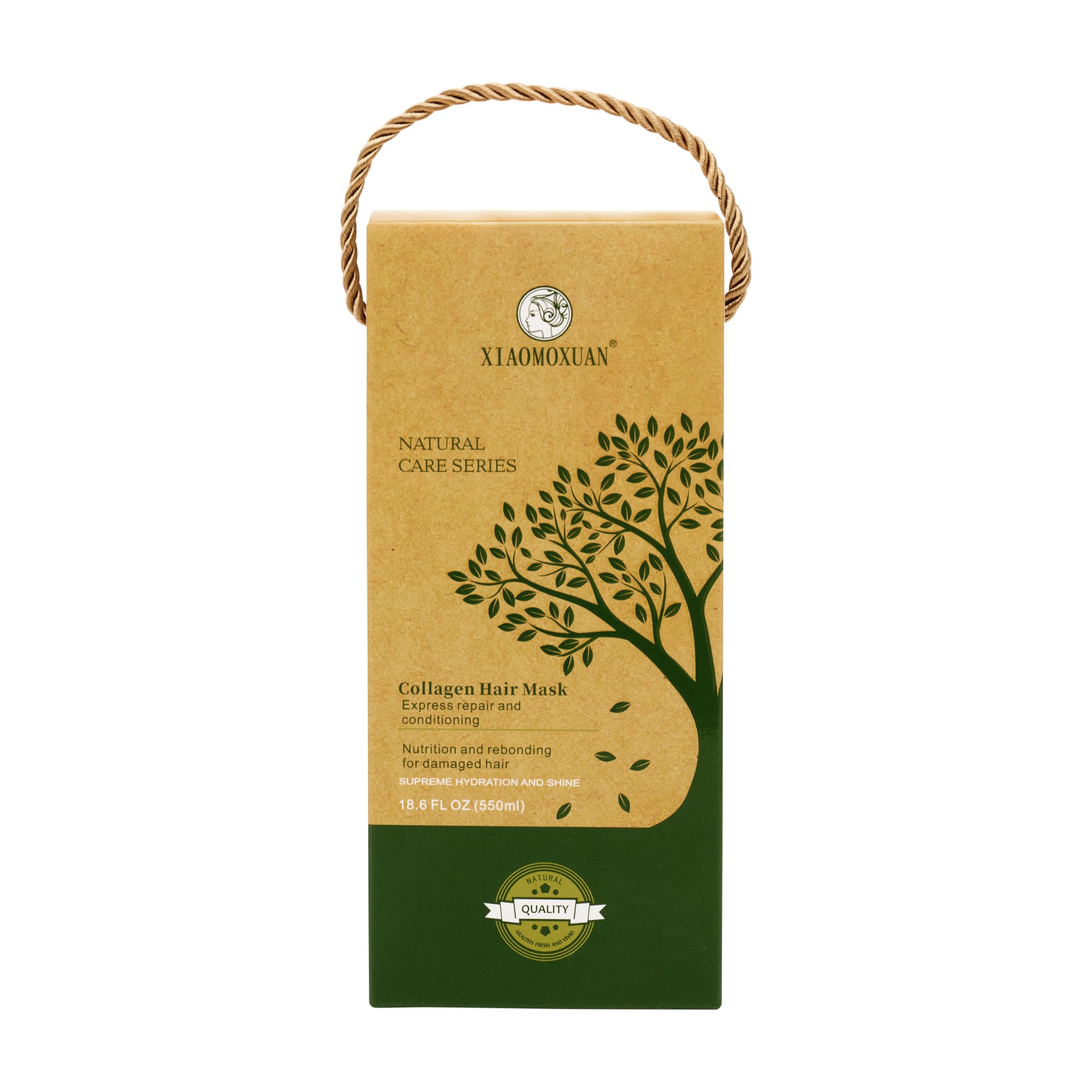 Xiaomoxuan self-care gift basket featuring hair mask as a pampering option.