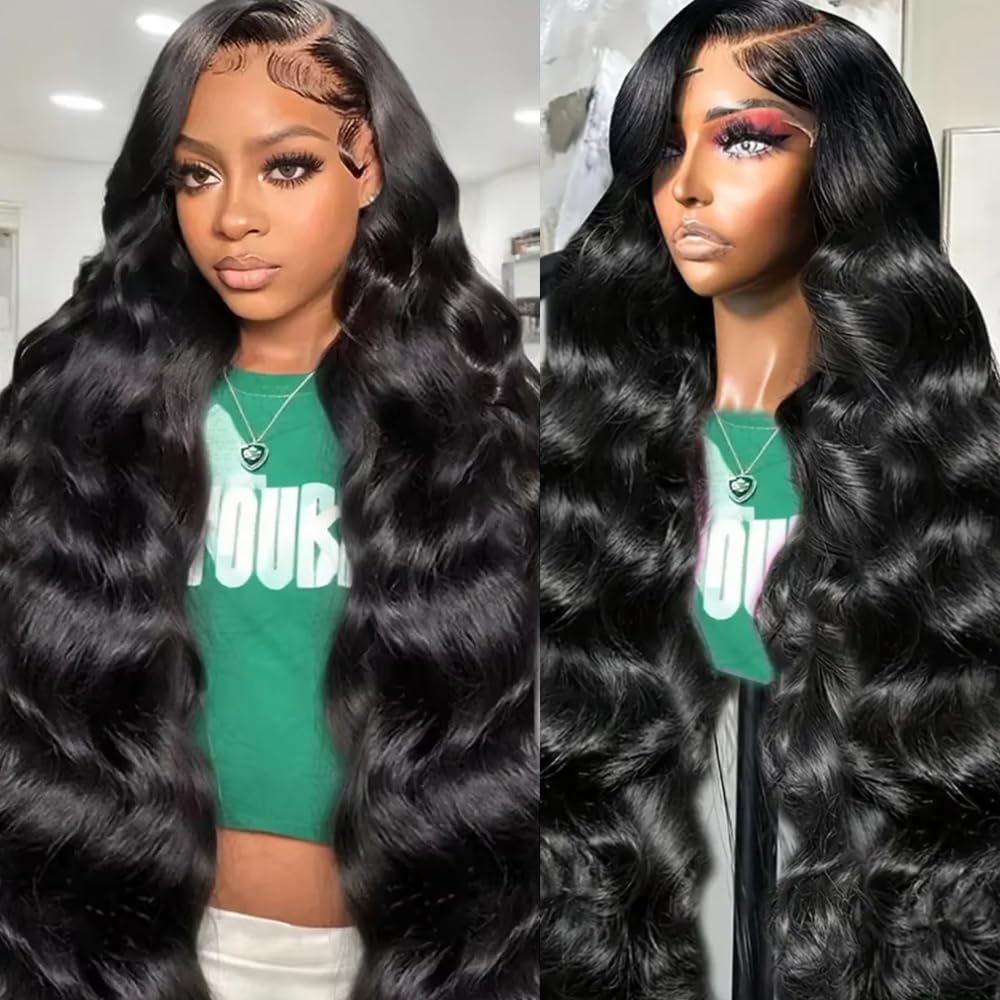 Xiayume 30-inch lace front wig with 13x6 body wave for natural movement in daily wear.