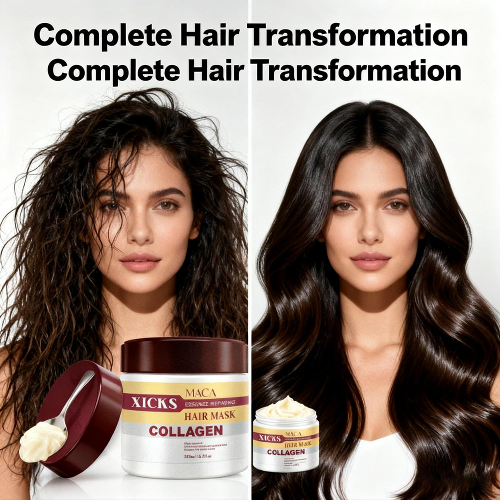Xicks Professional hair-treatment set in modern bathroom setup