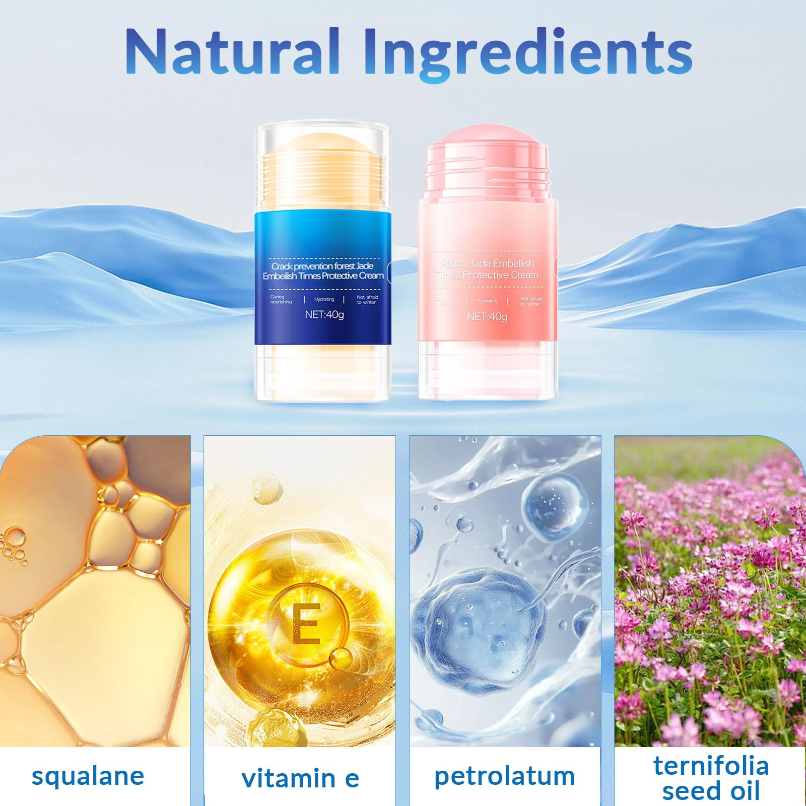 XICOFISS Blue repair and pink hydration work together without staining sheets or shoes.