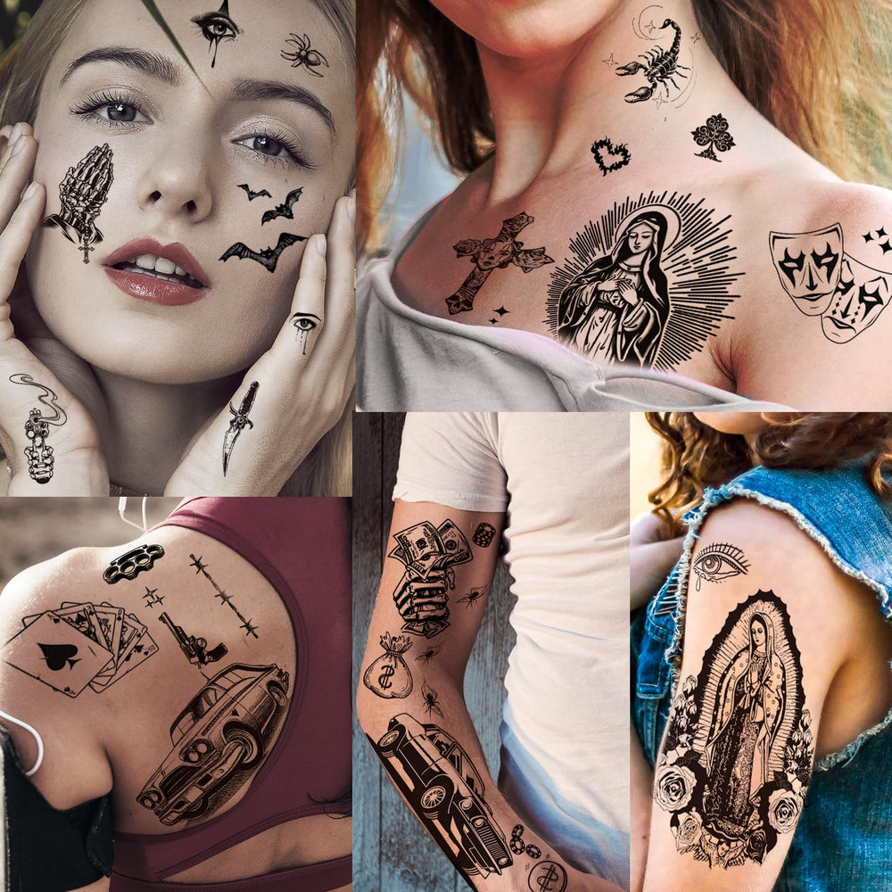 XIYOKA festival-ready tattoo sheets ideal for events