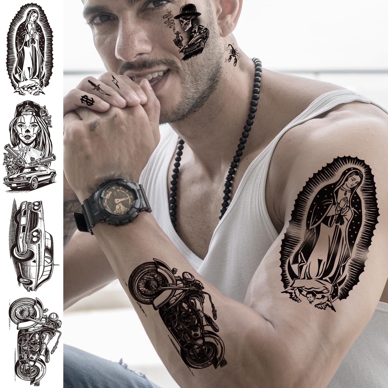 XIYOKA lowrider and prisoner motif sheets for party styling