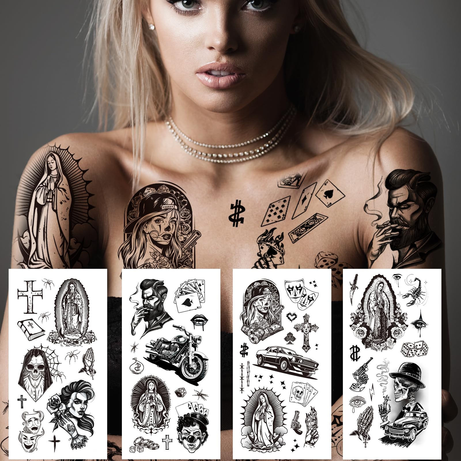 XIYOKA Virgin Mary cross designs for meaningful accents